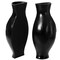 Uniquewise Decorative Split Vase Duo Floor Vase - Black QI003999.BK - alternate 3